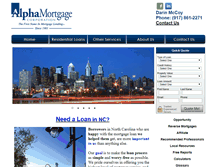 Tablet Screenshot of ncvaloans.com
